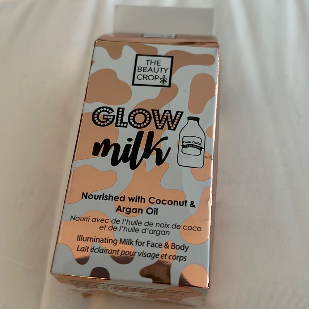 The beauty crop glow milk
